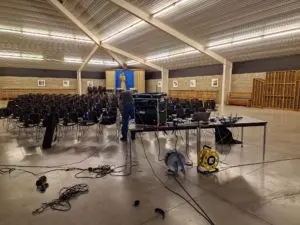 DA BANNEUX Preparazioni in corso per ROSARIO MONDIALE DI RADIO MARIA a cura di Radio Maria Belgio