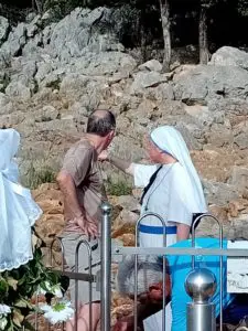 🙏〽️🩵SIAMO NOI….. prepariamo per stasera….〽️🩵 temperature alte … 🙏🙏🙏🙏🙏🙏🙏🙏🙏🙏🙏🙏🙏🙏🙏🙏🙏🙏 #MEDJUGORJE collina del #PODBRODO