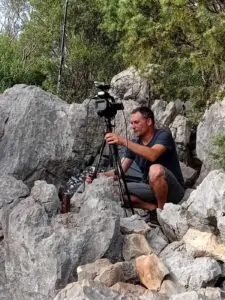 Medjugorje salita al Podbrodo squadra volontari