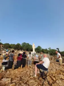 Medjugorje salita al Podbrodo