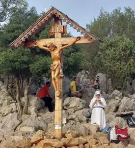 Medjugorje salita al Podbrodo