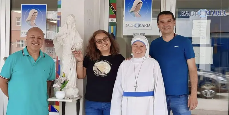 MEDJUGORJE VOLONTARI DI RADIO MARIA HOUSTON E RADIO MARIA SUDAFRICA