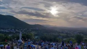 siamo arrivati a medjugorje