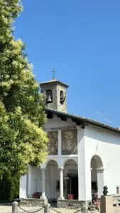 Padre Livio presso il santuario della Madonna del Ghisallo (2)