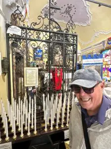 Padre Livio presso il santuario della Madonna del Ghisallo (6)