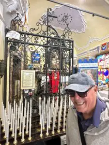Padre Livio presso il santuario della Madonna del Ghisallo (7)