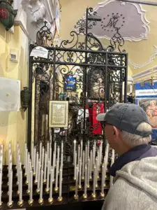 Padre Livio presso il santuario della Madonna del Ghisallo (8)