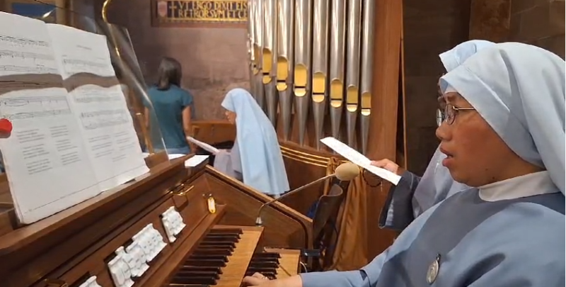 Chiesa delle Nazioni, Getsemani. Prima diretta da Gerusalemme, nella solennità della Assunzione