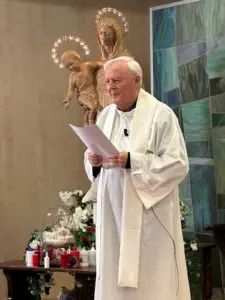 Benedizione di P. Livio velo di Maria Bambina