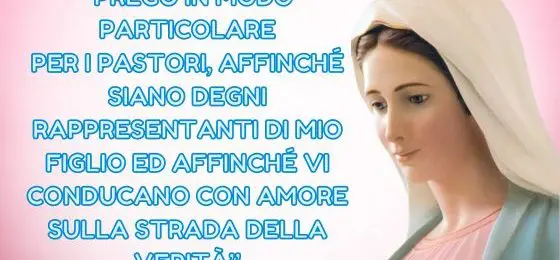 5.I MESSAGGI DELLA REGINA DELLA PACE AI PASTORI
