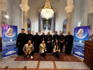 Inaugurazione dello studio mobile di Radio Mariam ad Homs (la più grande diocesi della Siria)