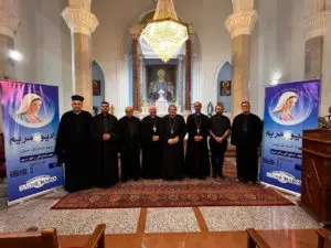 Inaugurazione dello studio mobile di Radio Mariam ad Homs (la più grande diocesi della Siria)