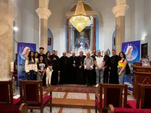 Inaugurazione dello studio mobile di Radio Mariam ad Homs (la più grande diocesi della Siria)