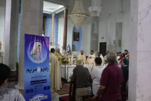 Inaugurazione dello studio mobile di Radio Mariam ad Homs (la più grande diocesi della Siria)