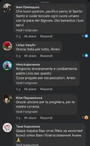 🕊️🙏〽️UN MESSAGGIO DI P.LIVIO AGLI ASCOLTATORI DI RADIO MARIA UCRAINA
