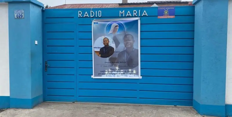 Ucciso Edmond Bahati Monja, coordinatore di Radio Maria/Goma.