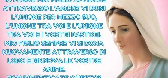 34.I MESSAGGI DELLA REGINA DELLA PACE AI PASTORI