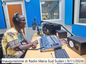 Inaugurazione di Radio Maria Sud Sudan