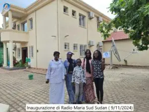 Inaugurazione di Radio Maria Sud Sudan