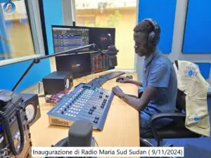 Inaugurazione di Radio Maria Sud Sudan