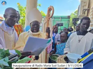 Inaugurazione di Radio Maria Sud Sudan