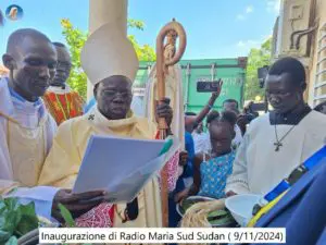 Inaugurazione di Radio Maria Sud Sudan