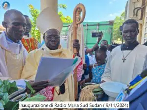 Inaugurazione di Radio Maria Sud Sudan