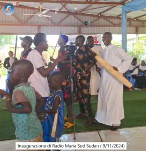 Inaugurazione di Radio Maria Sud Sudan