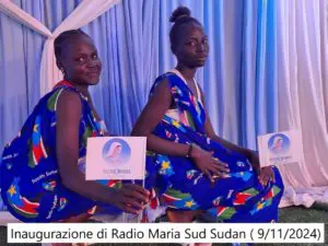 Inaugurazione di Radio Maria Sud Sudan