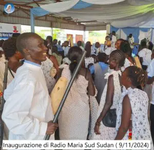 Inaugurazione di Radio Maria Sud Sudan