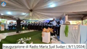 Inaugurazione di Radio Maria Sud Sudan
