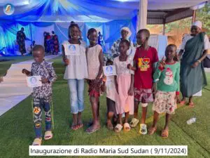 Inaugurazione di Radio Maria Sud Sudan
