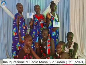 Inaugurazione di Radio Maria Sud Sudan