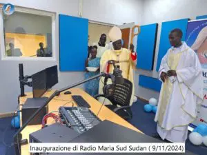 Inaugurazione di Radio Maria Sud Sudan