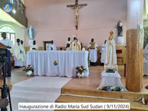Inaugurazione di Radio Maria Sud Sudan