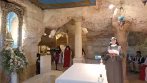 LIVE DAL SANTUARIO GROTTA DEL LATTE DI BETLEMME - TERRA SANTA - ROSARIO MONDIALE DI RADIO MARIA