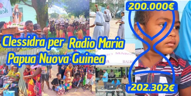 Aggiornamenti della Clessidra per Radio Maria Papua Nuova Guinea 28-12-2024