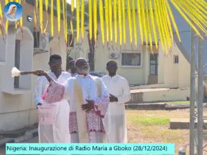 AFRICA NIGERIA INAUGURAZIONE DI RADIO MARIA A GBOKO!!!!