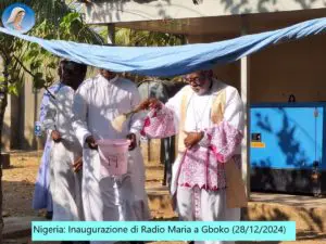 AFRICA NIGERIA INAUGURAZIONE DI RADIO MARIA A GBOKO!!!!