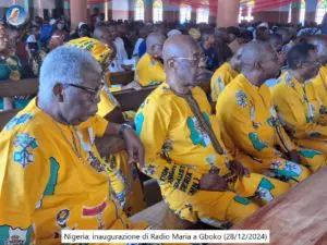 AFRICA NIGERIA INAUGURAZIONE DI RADIO MARIA A GBOKO!!!!