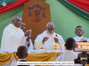 AFRICA NIGERIA INAUGURAZIONE DI RADIO MARIA A GBOKO!!!!
