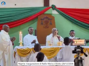 AFRICA NIGERIA INAUGURAZIONE DI RADIO MARIA A GBOKO!!!!