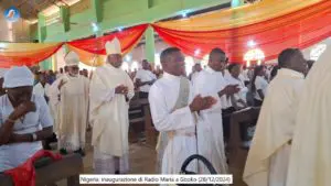 AFRICA NIGERIA INAUGURAZIONE DI RADIO MARIA A GBOKO!!!!