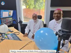 AFRICA NIGERIA INAUGURAZIONE DI RADIO MARIA A GBOKO!!!!
