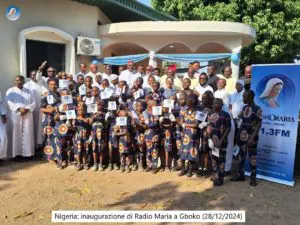 AFRICA NIGERIA INAUGURAZIONE DI RADIO MARIA A GBOKO!!!!