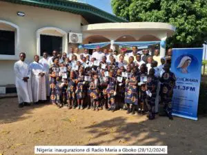 AFRICA NIGERIA INAUGURAZIONE DI RADIO MARIA A GBOKO!!!!