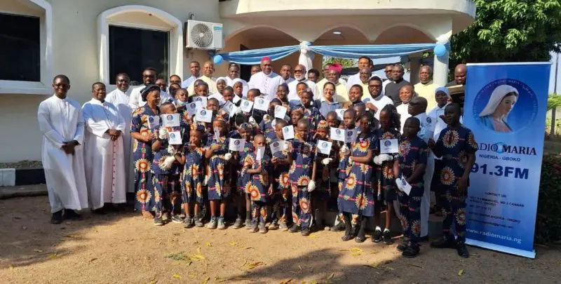 AFRICA NIGERIA INAUGURAZIONE DI RADIO MARIA A GBOKO!!!!