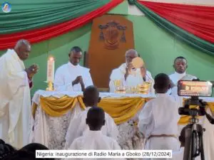 AFRICA NIGERIA INAUGURAZIONE DI RADIO MARIA A GBOKO!!!!
