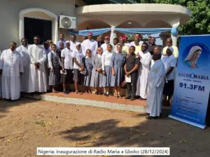 AFRICA NIGERIA INAUGURAZIONE DI RADIO MARIA A GBOKO!!!!