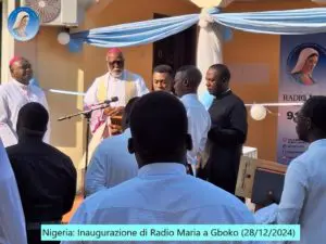 AFRICA NIGERIA INAUGURAZIONE DI RADIO MARIA A GBOKO!!!!